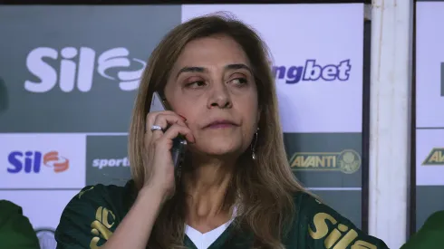 SP – SAO PAULO – 28/01/2025 – PAULISTA 2025, PALMEIRAS X BRAGANTINO – leila pereira presidente do Palmeiras durante partida contra o Bragantino no estadio Arena Allianz Parque pelo campeonato Paulista 2025.