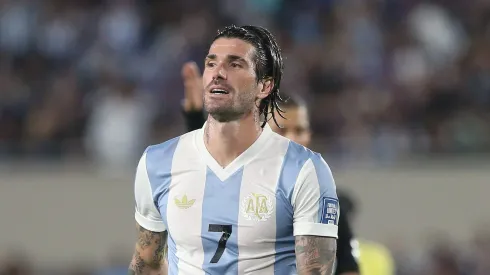 De Paul, meio-campista da Seleção Argentina – Foto: Daniel Jayo/Getty Images
