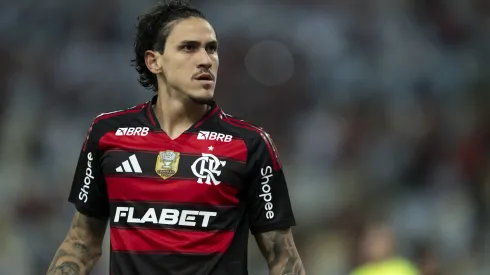 RJ – RIO DE JANEIRO – 21/05/2025 – COPA DO BRASIL 2025, FLAMENGO X BOTAFOGO-PB – Pedro jogador do Flamengo durante partida contra o Botafogo-PB no estadio Maracana pelo campeonato Copa Do Brasil 2025. Foto: Jorge Rodrigues/AGIF