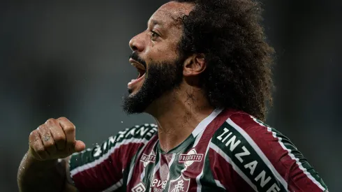 Marcelo, ex-jogador do Fluminense durante partida contra o Cruzeiro no estadio Maracana pelo campeonato Brasileiro A 2024. Foto: Thiago Ribeiro/AGIF