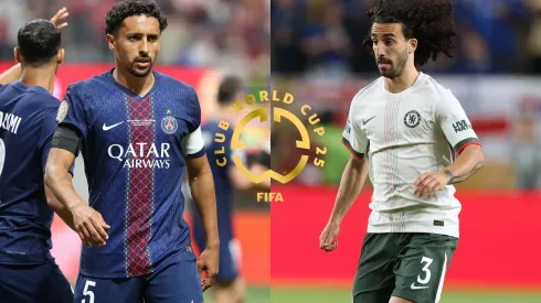 Marquinhos e Cucurella – Foto: GETTY IMAGES