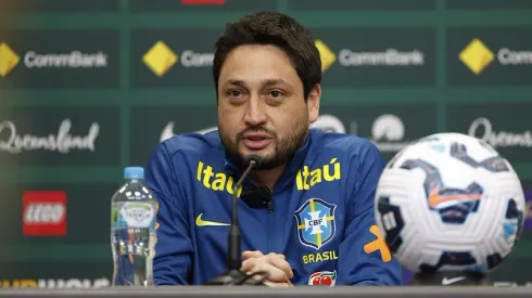 Arthur Elias pela Seleção. Foto: Rafael Ribeiro/CBF