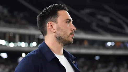 RJ – RIO DE JANEIRO – 17/08/2025 – BRASILEIRO A 2025, BOTAFOGO X PALMEIRAS – Davide Ancelotti tecnico do Botafogo durante partida contra o Palmeiras no estadio Engenhao pelo campeonato Brasileiro A 2025. Foto: Thiago Ribeiro/AGIF