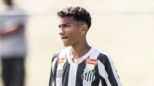 Robinho Jr, atacante do Santos