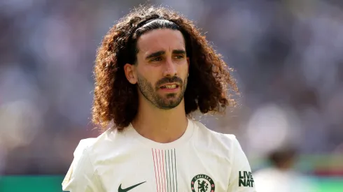 Cucurella em ação na semifinal diante do Fluzão