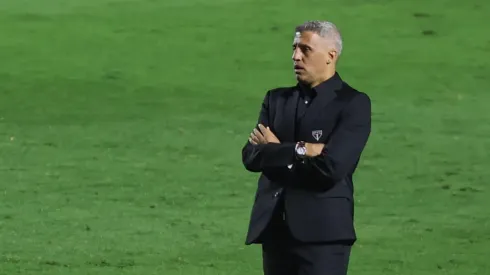 SP – Sao Paulo – 25/09/2021 – BRASILEIRO A 2021, SAO PAULO X ATLETICO-MG – Hernan Crespo tecnico do Sao Paulo durante partida contra o Atletico-MG no estadio Morumbi pelo campeonato Brasileiro A 2021. Foto: Marcello Zambrana/AGIF