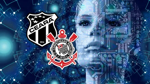 Inteligência artificial crava previsão para Ceará x Corinthians