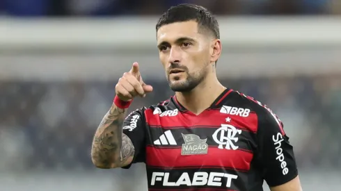 Arrascaeta, meia do Flamengo. Foto: Gilson Lobo/AGIF