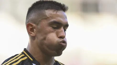 Cuello sofre nova lesão e desfalca o Atlético-MG contra o Bucaramanga<br />
(Photo by Pedro Vilela/Getty Images)