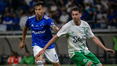 MG – BELO HORIZONTE – 24/07/2024 – BRASILEIRO A 2024, CRUZEIRO X JUVENTUDE – Kaio Jorge jogador do Cruzeiro durante partida contra o Juventude no estadio Mineirao pelo campeonato Brasileiro A 2024. Foto: Fernando Moreno/AGIF