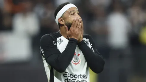 Memphis jogador do Corinthians – (Photo by Alexandre Schneider/Getty Images)