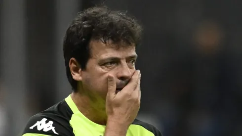 DF – BRASILIA – 12/07/2025 – BRASILEIRO A 2025, VASCO X BOTAFOGO – Fernando Diniz tecnico do Vasco durante partida contra o Botafogo no estadio Mane Garrincha pelo campeonato Brasileiro A 2025.