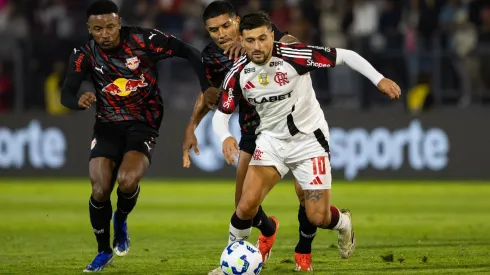 De Arrascaeta jogador do Bragantino durante partida contra o Flamengo. Foto: Joisel Amaral/AGIF