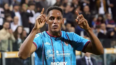 Yerry Mina no Cagliari . Foto: Enrico Locci/Getty Images