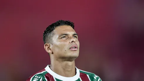 RJ – RIO DE JANEIRO – 17/07/2025 – BRASILEIRO A 2025, FLUMINENSE X CRUZEIRO – Thiago Silva jogador do Fluminense durante partida contra o Cruzeiro no estadio Maracana pelo campeonato Brasileiro A 2025. Foto: Thiago Ribeiro/AGIF