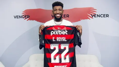 Emerson Royal já assinou contrato com o Flamengo. Foto: Adriano Fontes/Flamengo
