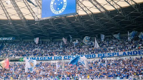 Torcida fez a festa na partida do Cruzeiro frente ao Ceará. Foto: Alessandra Torres/AGIF.