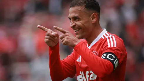 RS – PORTO ALEGRE – 20/07/2025 – BRASILEIRO A 2025, INTERNACIONAL X CEARA – Alan Patrick jogador do Internacional comemora seu gol durante partida contra o Ceara no estadio Beira-Rio pelo campeonato Brasileiro A 2025. Foto: Maxi Franzoi/AGIF