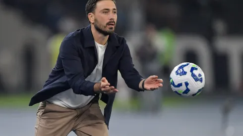 RJ – RIO DE JANEIRO – 16/07/2025 – BRASILEIRO A 2025, BOTAFOGO X VITORIA – Davide Ancelotti tecnico do Botafogo durante partida contra o Vitoria no estadio Engenhao pelo campeonato Brasileiro A 2025. Foto: Thiago Ribeiro/AGIF
