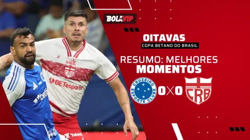 Cruzeiro e CRB empatam sem gols pela Copa Betano do Brasil