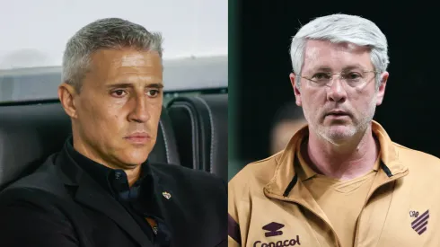 Duelo entre Crespo e Odair Hellmann chama atenção