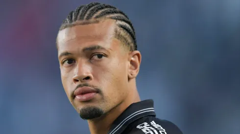 RJ – RIO DE JANEIRO – 19/07/2025 – BRASILEIRO A 2025, VASCO X GREMIO – Joao Victor jogador do Vasco durante partida contra o Gremio no estadio Sao Januario pelo campeonato Brasileiro A 2025.