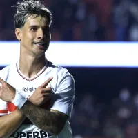 Ferreirinha ‘cobra’ Craque Neto após gol em São Paulo x Athletico-PR pela Copa do Brasil