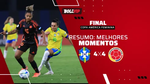 Brasil conquista Copa América Feminina nos pênaltis contra Colômbia