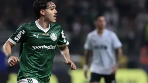 SP – SAO PAULO – 26/07/2025 – BRASILEIRO A 2025, PALMEIRAS X GREMIO – Mauricio jogador do Palmeiras durante partida contra o Gremio no estadio Arena Allianz Parque pelo campeonato Brasileiro A 2025. Foto: Marcello Zambrana/AGIF