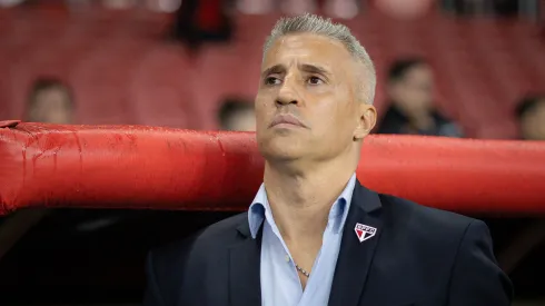 Crespo no comando do São Paulo. Foto: Maxi Franzoi/AGIF