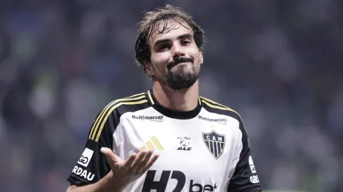 SP – SAO PAULO – 20/07/2025 – BRASILEIRO A 2025, PALMEIRAS X ATLETICO-MG – Igor Gomes jogador do Atletico-MG lamenta durante partida contra o Palmeiras no estadio Arena Allianz Parque pelo campeonato Brasileiro A 2025. Foto: Marcello Zambrana/AGIF