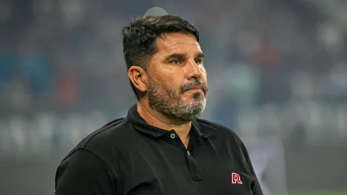 Barroca durante partida de ida no Mineirão