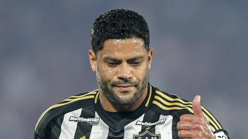 RJ – RIO DE JANEIRO – 31/07/2025 – COPA DO BRASIL 2025, FLAMENGO X ATLETICO-MG – Hulk jogador do Atletico-MG durante partida contra o Flamengo no estadio Maracana pelo campeonato Copa Do Brasil 2025.
