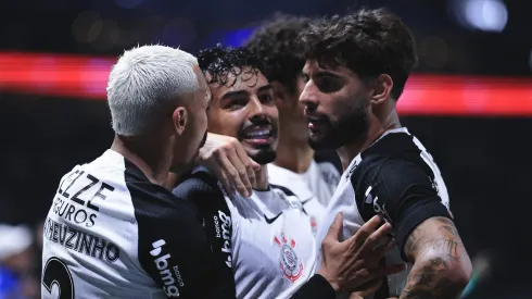 Corinthians venceu o Palmeiras no Allianz Parque. Foto: Ettore Chiereguini/AGIF