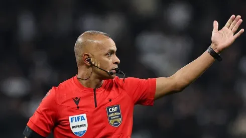 Árbitro Wilton Pereira Sampaio em Corinthians x Palmeiras. Foto: Cesar Greco/Palmeiras