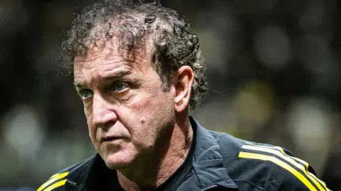 Cuca tecnico do Atletico-MG durante partida contra o Bragantino no estadio Arena MRV. Foto: Fernando Moreno/AGIF