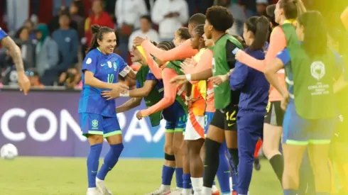 Marta na premiação da Copa América. Foto: Divulgação/Copa América