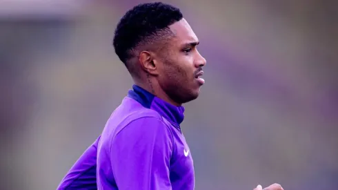 Vitinho durante primeiro treino no Corinthians – Foto: Rodrigo Coca/Corinthians