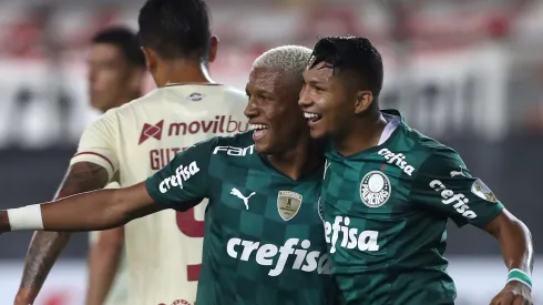 Rony e Danilo comemorando. (Photo by Raul Sifuentes/Getty Images)