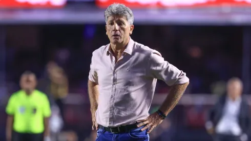 Renato Gaucho tecnico do Fluminense durante partida contra o Sao Paulo no estadio Morumbi pelo campeonato Brasileiro A 2025. Foto: Marcello Zambrana/AGIF