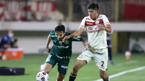 Universitario x Palmeiras na Libertadores. Foto: Raul Sifuentes/Getty Images