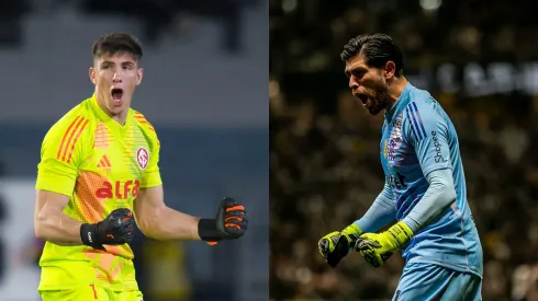 Goleiros se enfrentarão nesta quarta-feira (13). Fotos: Anderson Romão/AGIF e Fernando Moreno/AGIF.