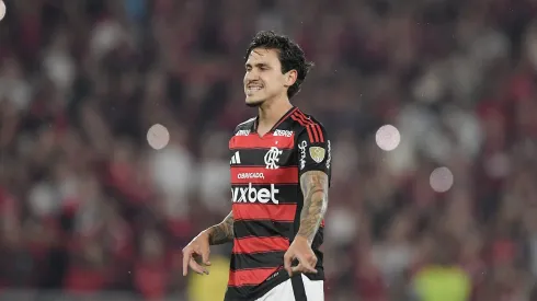 Pedro, jogador do Flamengo. Foto: Thiago Ribeiro/AGIF.