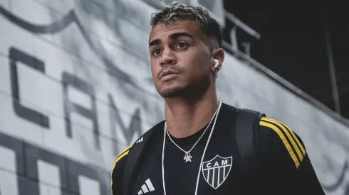 Reinier se posicionou após estreia no Galo -Foto: Pedro Souza / Atlético