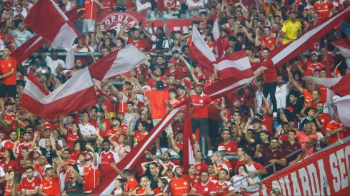 Torcida do Internacional durante partida contra Mexico no estadio Beira-Rio pelo campeonato Amistoso. Foto: Luiz Erbes/AGIF
