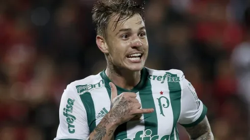 Róger Guedes durante partida entre Flamengo e Palmeiras, no Estádio Luso Brasileiro, pelo Brasileirão 2017. Foto: Luciano Belford/AGIF