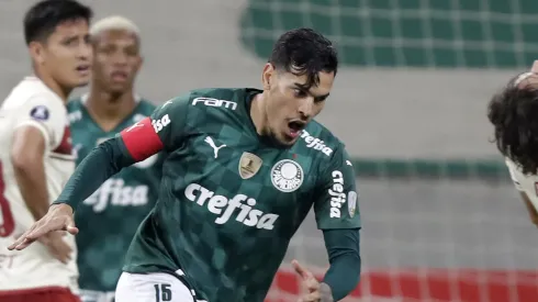 Gustavo Gómez brilhou contra o Universitario na Libertadores de 2021 (Photo by Andre Penner – Pool)