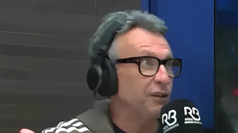 Craque Neto durante programa na Rádio Bandeirantes. Foto: Reprodução/YouTube.