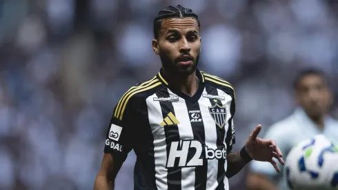 Volante chegou com moral – Foto: Pedro Souza/Atlético-MG.