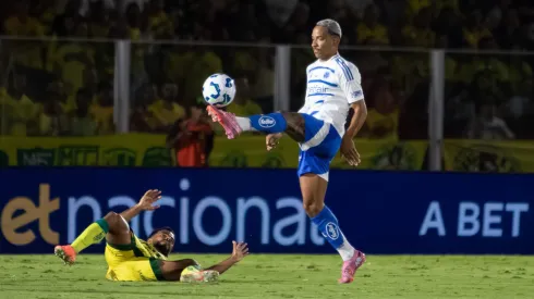 Matheus Pereira, meia do Cruzeiro. Foto: Joisel Amaral/AGIF.